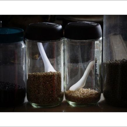 Glass Meal-Prep Containers with Lids, Set of 3